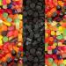 Mixed Gum Sweets Tub Liquorice Wine Gums Fruit Salads Footballs Gums Poor Bens Mix-1Kg Sweets Tub - Buy Online on GoSupps.com