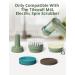 TILSWALL M4L Power Scrubber Brush Heads - Multi-Purpose Replacements - Buy Online on GoSupps.com
