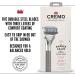 Cremo Barber Grade Men's Razor | Silver with Extra Refill Blade - Buy Online on GoSupps.com