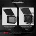 SmallRig 3647 Side Flag Kit (95mm) with Anti-Twist Design for Star-Trail Matte Box - Mirrorless Cameras - Buy Online on GoSupps.com
