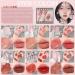 Shop 6 Colors Jelly Glossy Lipstick - Hydrating Long Lasting & Waterproof Lip Gloss Set - Buy Online on GoSupps.com