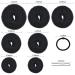 Donut Bun Maker Set - 7pcs Hair Bun Makers, 5 Elastic Bands & 20 Pins - Perfect for Stylish Hair Buns - Buy Online on GoSupps.com