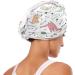 Shop Doodle Lovely Animals Dry Hair Cap Set - Quick Drying Super Absorbent Soft & Comfortable Towel with Button Headband | International Shipping Available - Buy Online on GoSupps.com