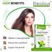 Elecious Amla Powder for Hair Growth - Natural 250g | Vegan Hypoallergenic Unflavored Indian Gooseberry for All Hair Types - Buy Online on GoSupps.com
