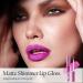 Boobeen Metallic Liquid Lipstick - High Pigment, Long Lasting, Nonstick Lip Glaze (C-06) - Buy Online on GoSupps.com