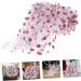 NUOBESTY Sequin Design Strawberry Table Diiy Headdress Accessory Trim Craft Runner Wedding Tutu Glitter 500X150cm White - Buy Online on GoSupps.com