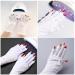 XPOOP 2 Pairs Nail Gloves Uv Protection Gel Manicures Glove UV Shield Protection Fingerless Gloves Protection Gloves for Manicures for UV Light Lamp Manicure Dryer - Buy Online on GoSupps.com