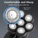 Electric Razor for Men - 5-in-1 Waterproof Shaver with 7D Floating Head | USB Rechargeable Trimmer | Premium Grooming Kit - Buy Online on GoSupps.com