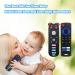 RC Teether - Silicone Baby Teething Toy for Babies 3-18 Months | TV Remote Control Shape | BPA-Free & Freezer Safe | Sensory Toy for Boys and Girls - Roku Black - Buy Online on GoSupps.com