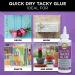 Aleene's Quick Dry Tacky Glue 4 FL OZ - 3 Pack | Multi-Purpose Adhesive - Buy Online on GoSupps.com