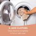 Eco-Friendly Biodegradable Laundry Detergent Sheets - Hypoallergenic & Plastic-Free for 120 Small Loads - Buy Online on GoSupps.com