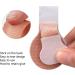 10-Pack Self-Adhesive Toe Smoothing Bandages for Large Toe Injuries | Elastic Turf-Toe Fixation for Pain Relief - Microelastic Cloth - Buy Online on GoSupps.com