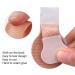 10pcs Adhesive Toe Straightener Patch - Heal & Protect Big Toe - Elastic Turf Toe Wrap Brace for Soreness Reduction - Buy Online on GoSupps.com