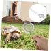 GANAZONO 6 Pcs Reptile Sand Shovel Reptichip Strainers Fine Mesh Pet Poo Shovel Silver Stainless Steel 20X7X3CMx3pcs Silverx3pcs - Buy Online on GoSupps.com