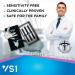 VS1 Teeth Whitening Kit - No Sensitivity - 3 Whitening Pens, LED Light - 36% Carbamide Peroxide - Fast Results in 10 Minutes - Buy Online on GoSupps.com