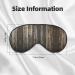 SSIMOO Weathered Soft Sleep Eye Mask for Women | Breathable Travel Eye Patch - Relaxation & Comfort in Black - Buy Online on GoSupps.com