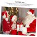 Hohopeti Candy Bag 1 Set Christmas Paper Bag Set Calendar Christmas Treat Calentador Hanging Bag Packing Bag Candy - Buy Online on GoSupps.com