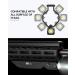Votatu M9L-G 1600 Lumens Light Laser Combo - Tactical Flashlight & Green Laser Sight for Rifle | Strobe Function | Rechargeable - Buy Online on GoSupps.com