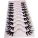 False Eyelashes Half Lashes Natural Look Wispy Lashes Cat Eye DIY Lightweight Reusable Fluffy False Lashes 10 Pairs Fake Eyelashes (23) - Buy Online on GoSupps.com