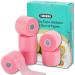 6 Rolls Pre Wrap Tape: Foam Underwrap Tape Athletic Pre-wrap Tape Elastic Breathable Soft Protective Bandage Reduce Allergy Discomfort Protect Your Ankles Wrists Hands & Knees! (Pink)