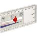 Gima Goniometer with Pain Scale Ruler - 203x45 mm Plastic | International Shipping Available - Buy Online on GoSupps.com