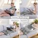 Merode Neck-Shouldered Heater - Electric Heating Scarf for Neck Pain Relief | Silver Gray EU 220V | Comfortable Home Use - Buy Online on GoSupps.com
