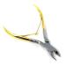 Inkgrafix Nail Nippers - Gold - Special Head - Surgical Steel Clippers Manicure Pedicure - with Feather - IG24886 - Buy Online on GoSupps.com