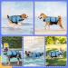 Nobleza Dog Life Jacket - Adjustable Swimming Vest for Small Dogs with Rescue Handle & Reflective Safety - Ideal for Swimming Boating & Canoeing (Blue Size S) - Buy Online on GoSupps.com