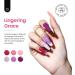 Beetles Gel Nail Polish Set - Lingering Grace Collection | 36 Colors Pink Red Purple | Sparkle Glitter Manicure Kit with Base & Top Coat - Buy Online on GoSupps.com