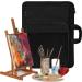 TreochtFUN Kids Art Portfolio 15x18 - A3 Organizer Case for Child Artwork - Black Art Bag with Tote and Backpack - Buy Online on GoSupps.com