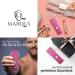 Shop marQus 3-Piece Manicure Set - Travel Nail Care Set from Solingen | Perfect Nail Scissors & File in Berry - Buy Online on GoSupps.com