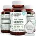 Natural Nutra 100% USDA Organic Spirulina Tablets 100 Vegan Tablets 250 Count (Pack of 1)