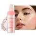 Highlight patting powder shimmering highlighter powder pen for face and body brightening contouring high-gloss glitter powder Highlight-up powder-blade ( #02 FEENROSA) #02 FEENROSA 1 G (1 Pack)