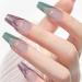 Cute Press on Nails | Colorful Irregular Nails Set | Portable Supplies Cute False Nails for Holiday Dates Family Gatherings - Buy Online on GoSupps.com