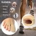 Gel Toe Caps for Big Toes - 4 PCS Toe Covers for Corns, Callus, Bunion Treatment - Buy Online on GoSupps.com