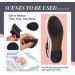 Black Non Skid Shoe Pads - Self Adhesive Slip Resistant Sole Protectors for Noise Reduction & Traction, 2 Shapes (20 Pack) - Buy Online on GoSupps.com