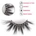 2 Pairs 25mm 3D Mink Eyelashes - Dramatic Halloween & Christmas Theme - 100% Siberian Mink Fur False Eyelashes - Fluffy Wispy Lashes - CM10X-Scarlett - Buy Online on GoSupps.com