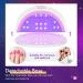 AOMIDA 54W UV LED Nail Lamp | Professional Nail Dryer with 3 Timers and LCD Display - Buy Online on GoSupps.com
