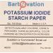 Potassium Iodide Starch Oxidizer Test Paper - 100 Strips for Chlorine, Iodine & Peroxide Detection - Buy Online on GoSupps.com