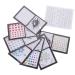 Didiseaon 8 Sheets Facial Rhinestone Stickers Nail Art Gems Eye Gems Stickers Face Jewelry Self Adhesive Rhinestone Stickers Halloween Face Crystals Rhinestone Face Stickers Rhinestones 9.5X7.5X1CM Assorted Color