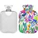 Buy NAANLE 1L Tribal Flowers Hot Water Bottle | Transparent Heat Therapy for Back Pain Relief & Hand/Foot Warmer - Buy Online on GoSupps.com