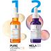 La Roche-Posay Mela B3 & Vitamin C Serum BUNDLE. Your Pigmentation Duo Mela B3 Serum Powered by Melasyl & 10% Pure Vitamin C Serum to Improve Look of Skin Radiance. Safe for Sensitive Skin 30mL BUNDLE: Vitamin C & Mela B3 - Buy Online on GoSupps.com