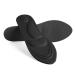 uxcell Shoe Insoles 4D Orthotics Arch Support Sponge Foam Inserts for Women 1 pair-W6-8.5/M5-8 Black Black 1 pair-W6-8.5/M5-8