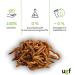 UGF Juicy Preserved Mealworms 140g - Premium Bird Food Hedgehog & Squirrel Treats Year-Round Nutrition - Buy Online on GoSupps.com