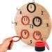 Hook and Loop Throwing Game Replacement Rings - Black/Red - 12pcs | Family & Adult Fun Indoor/Outdoor Game - Buy Online on GoSupps.com