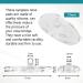 Buy Eyeglass Nose Pads - Screw-in Silicone Teardrop Shape (Pack of 10 Pairs 17mm) | Sports World Vision - Buy Online on GoSupps.com