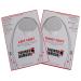 Big Toe Hole Preventer for Running Shoes and Fabric Footwear. White self-Adhesive Patches with a Clever applicator. Strong and unnoticeable When Fitted. Also for Footwear Repair