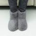 Buy Asixxsix Electrically Heated Foot Warmers - USB Plush Heating Boots for Men & Women - Winter Comfort (Gray) - Buy Online on GoSupps.com