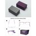 Buy Lanomi Foldable Blue Light Filter Reading Glasses - Men's & Women's Mini Anti-Blue Light Rectangular Glasses with Case Strength 2.5x - Stylish & Portable - Buy Online on GoSupps.com