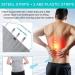 TANDCF Large Back Support Brace - Adjustable Lumbar Support Belt for Men and Women - Back Pain Relief and Spine Alignment - Size L - Buy Online on GoSupps.com
